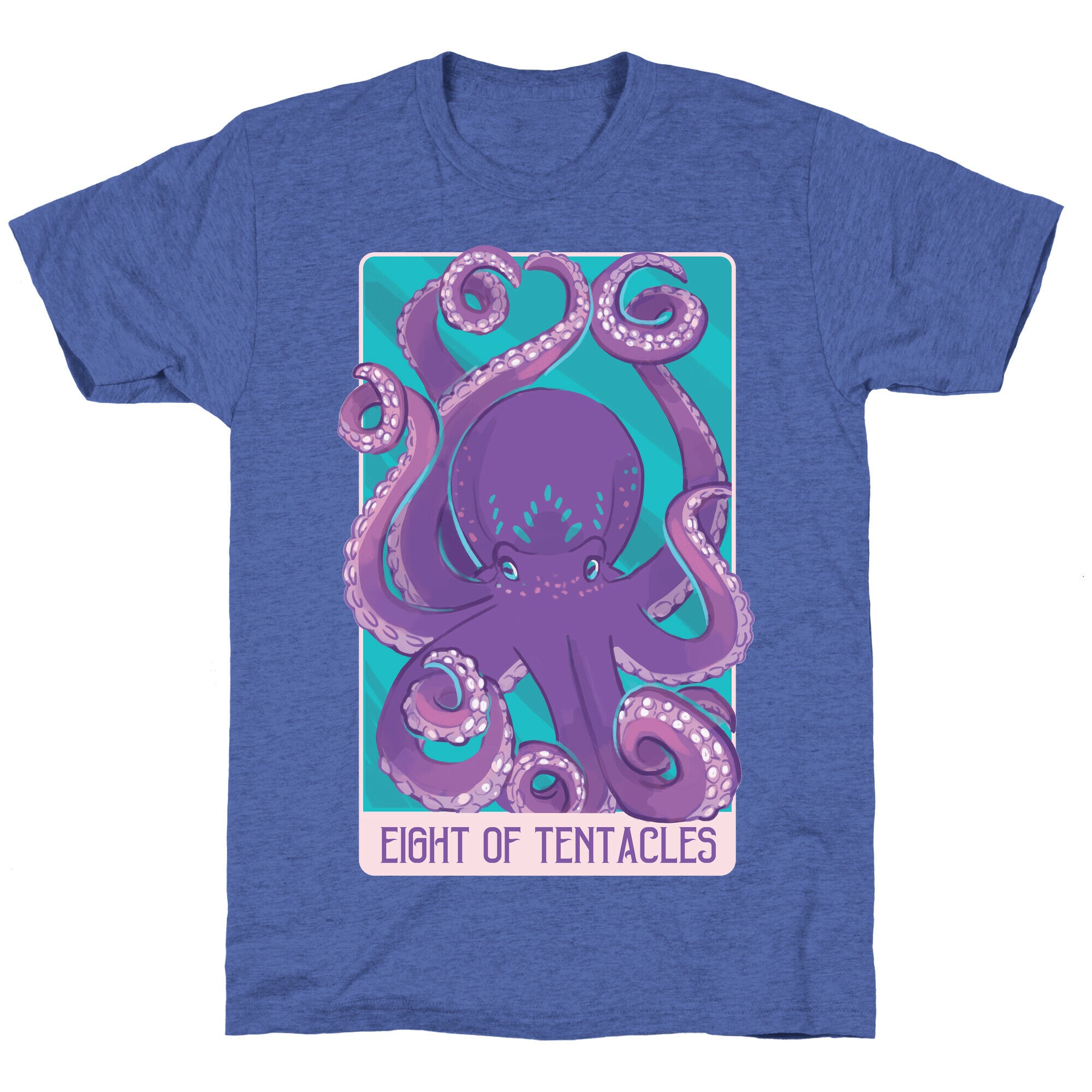 Eight of Tentacles  Unisex Triblend Tee
